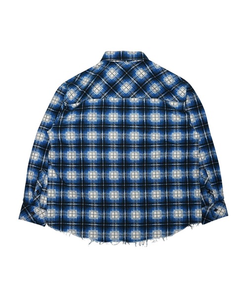 MIYAGIHIDETAKA（ミヤギヒデタカ）の「【MIYAGIHIDETAKA】Printed Nel Shirt（シャツ/ブラウス・メンズ・ブルー/ブラック/ダークブラウン・L/XL）」の11枚目の写真