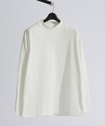 【快適速乾】ALL SEASON COTTON モックネック長袖Tシャツ
