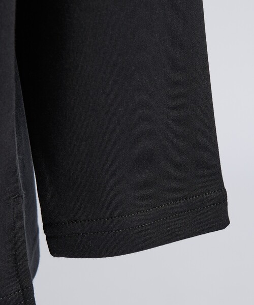 ABAHOUSE(アバハウス)の「【快適速乾】ALL SEASON COTTON モックネック長袖Tシャツ(Tシャツ/カットソー・メンズ・ホワイト/ブラック/グレイッシュベージュ/グレイッシュブルー・44/46/48)」の16枚目の写真