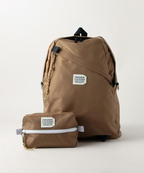 FREDRIK PACKERS（フレドリックパッカーズ）の「[別注][フレドリックパッカーズ]fredrik packers EXPEDIBP CB バックパック＆ポーチ◆（バックパック/リュック・レディース・シルバー/ブラック/モカ/ネイビー・FREE）」の16枚目の写真