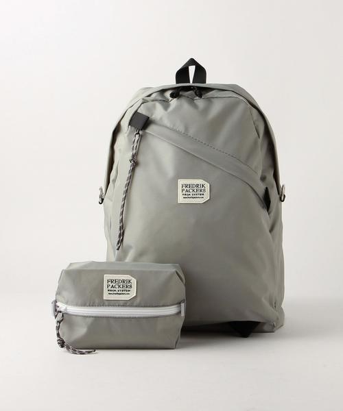 FREDRIK PACKERS（フレドリックパッカーズ）の「[別注][フレドリックパッカーズ]fredrik packers EXPEDIBP CB バックパック＆ポーチ◆（バックパック/リュック・レディース・シルバー/ブラック/モカ/ネイビー・FREE）」の17枚目の写真