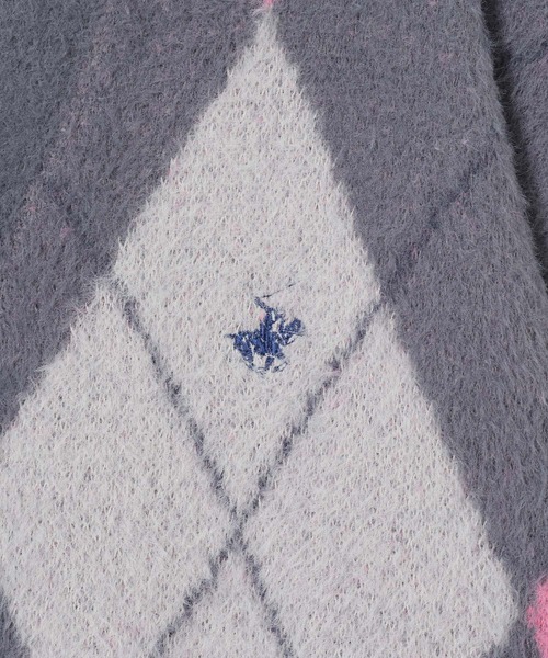 GLOBAL WORK(グローバルワーク)の「【BEVERLY HILLS POLO CLUB】シャギーニットカーディガン/685516(カーディガン/ボレロ・レディース・グレー/ブラック/ブラウン・LARGE/MEDIUM/SMALL)」の18枚目の写真