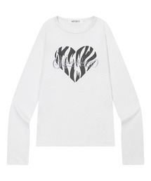 レルボル ジブリ ハート ロングスリーブTシャツ (2カラー)