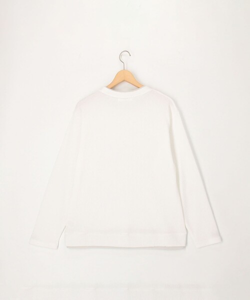 NOLLEY'S LIGHT(ノーリーズライト)の「TCワッフルフェイクレイヤードロンT(Tシャツ/カットソー・メンズ・チャコールグレー/ネイビー/グレイッシュベージュ/ホワイト・L/M)」の12枚目の写真