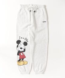 MICKEY MOUSE（ミッキーマウス）の「【71】【Disney/ディズニー】ミッキーマウス/くまのプーさん/ティガー/ピグレット スウェットジョガーパンツ/スウェットパンツ/ルームウェア/ワンマイルウェア/キャラクター/古着MIX/レディース（S)（スウェットパンツ）」