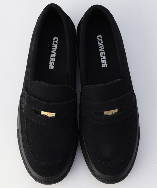 CONVERSE（コンバース）の「CONVERSE/コンバース ALL STAR COINLOAFER SU/オールスター コインローファー スエード[23.0~25.0cm展開]　限定展開（ローファー・レディース・ブラック/ブラウン・23.0cm/25.0cm/24.0cm）」の4枚目の写真