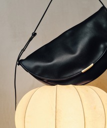 【完売品】SALON adam et rope' バッグ 本革 アダムエロペ　黒 ADAM ET ROPE'｜アダムエロペのバッグ（ブラック/黒色系・レザー・本革