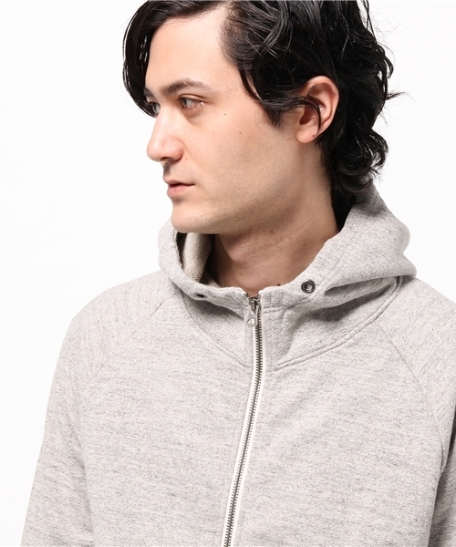 quadro（クオドロ）の「リネンループ裏毛ZIPパーカー（パーカー）」 - WEAR