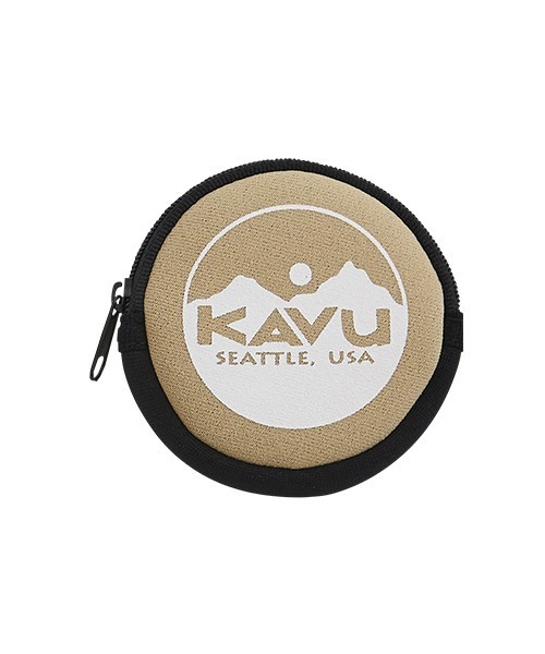 KAVU(カブー)の「KAVU/カブー CIRCLE COIN CASE/サークルコインケース(コインケース・メンズ・ブラック/ブルー/イエロー/ホワイト/レッド/グリーン/ベージュ/ネイビー/オレンジ・FREE)」の3枚目の写真
