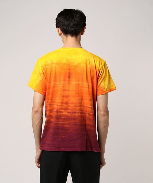 Good On(グッドオン)の「Good On/グッドオン ホライゾンダイTEE(Tシャツ/カットソー・メンズ・ネイビー/ブルー/オレンジ/パープル/レッド/ライトグリーン/ピンク/ラスタ/イエロー・SMALL/LARGE/MEDIUM/X-LARGE)」の10枚目の写真