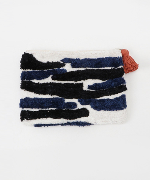 Lilas Campbell（リラキャンベル）の「【Lilas Campbell/リラキャンベル】LP ICONIC CLT comofl/クラッチバッグ（クラッチバッグ・レディース・グリーン/グレー/ネイビー・FREE）」の7枚目の写真