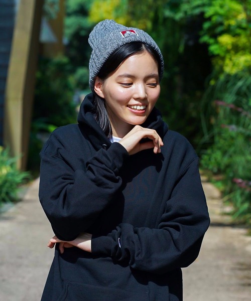 BEN DAVIS（ベンデイビス）の「【BEN DAVIS/ベンデイビス】コットンニットキャップ ビーニー（ニットキャップ/ビーニー・メンズ・ブラック/レッド/スミクロ/ネイビー/ブルー系その他/チャコールグレー/ホワイト/ワイン/ブルー/マスタード/グレー/ダークグリーン/パープル/ベージュ/サックスブルー/ライトピンク/イエロー系その他/ライトパープル/ライトブラウン・FREE）」の3枚目の写真