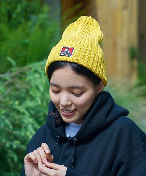 BEN DAVIS（ベンデイビス）の「【BEN DAVIS/ベンデイビス】コットンニットキャップ ビーニー（ニットキャップ/ビーニー・メンズ・ブラック/レッド/スミクロ/ネイビー/ブルー系その他/チャコールグレー/ホワイト/ワイン/ブルー/マスタード/グレー/ダークグリーン/パープル/ベージュ/サックスブルー/ライトピンク/イエロー系その他/ライトパープル/ライトブラウン・FREE）」の15枚目の写真