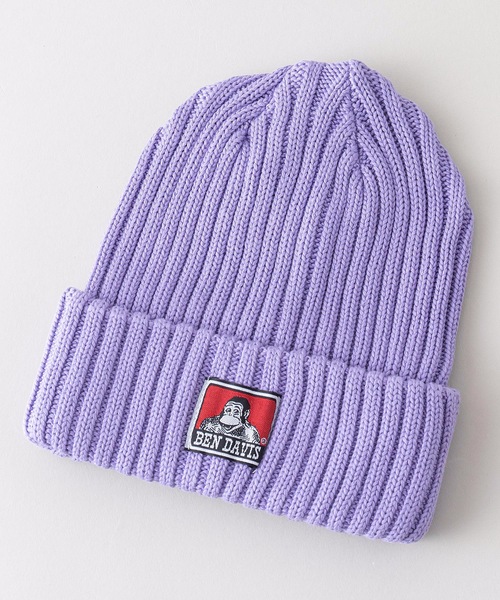 BEN DAVIS（ベンデイビス）の「【BEN DAVIS/ベンデイビス】コットンニットキャップ ビーニー（ニットキャップ/ビーニー・メンズ・ブラック/レッド/スミクロ/ネイビー/ブルー系その他/チャコールグレー/ホワイト/ワイン/ブルー/マスタード/グレー/ダークグリーン/パープル/ベージュ/サックスブルー/ライトピンク/イエロー系その他/ライトパープル/ライトブラウン・FREE）」の22枚目の写真