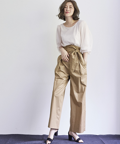 STUDIOUS（ステュディオス）の「【WEB限定】STUDIOUS ボリュームスリーブチュールブラウス（シャツ/ブラウス・レディース・オフホワイト/グレー・FREE）」の16枚目の写真