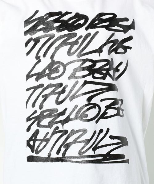 Another Edition（アナザーエディション）の「AE×RK PRT BIG LSL T ◆（Tシャツ/カットソー・レディース・ブラック/ホワイト・FREE）」の12枚目の写真