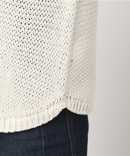 plage（プラージュ）の「コットンリリヤーン ローゲージプルオーバー◆（ニット/セーター・レディース・ベージュ/イエロー/ホワイト・FREE）」の11枚目の写真