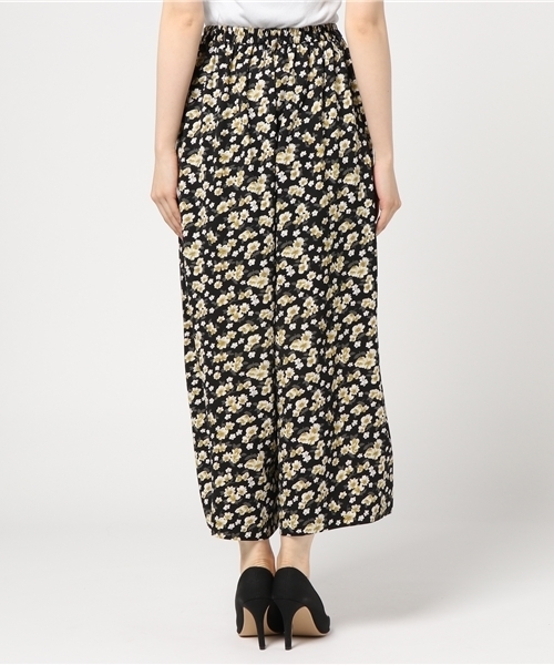 mysty woman（ミスティウーマン）の「サージ花柄イージーワイドパンツ（その他パンツ・レディース・ベージュ/キャメル/ブラック・FREE）」の11枚目の写真