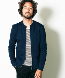 Magine | URAKE NO/C FULL ZIP SWEAT BLOUSON:ウラケノーカラー フルジップスウェットブルゾン(ブルゾン)