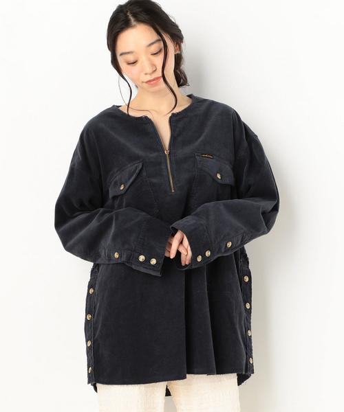 Another Edition（アナザーエディション）の「リメイクプルオーバー（シャツ/ブラウス・レディース・ブラウン/ライトブルー/ネイビー・FREE）」の17枚目の写真