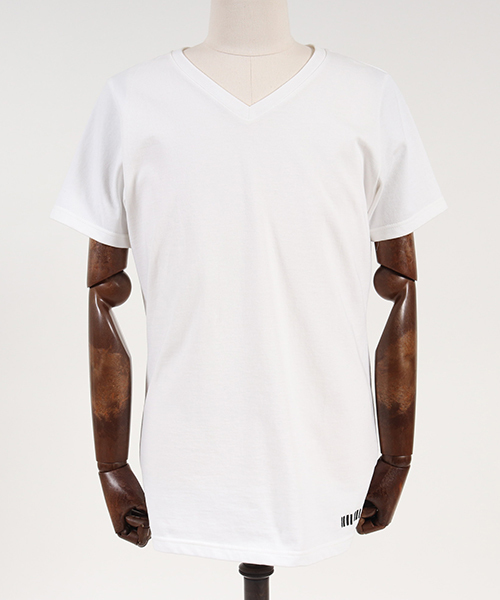 felkod（フィルコッド）の「mt4767-Firm Simple Short Sleeve V Neck Tee（Tシャツ/カットソー・メンズ・ホワイト/サックスブルー/ブラック/トップグレー・L/M/S）」の12枚目の写真