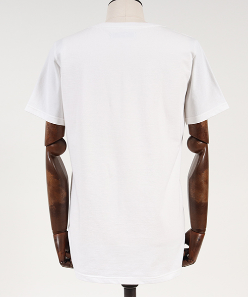 felkod（フィルコッド）の「mt4767-Firm Simple Short Sleeve V Neck Tee（Tシャツ/カットソー・メンズ・ホワイト/サックスブルー/ブラック/トップグレー・L/M/S）」の6枚目の写真