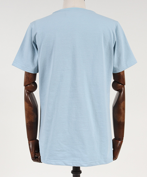felkod（フィルコッド）の「mt4767-Firm Simple Short Sleeve V Neck Tee（Tシャツ/カットソー・メンズ・ホワイト/サックスブルー/ブラック/トップグレー・L/M/S）」の9枚目の写真