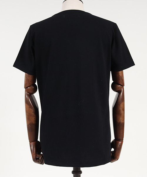 felkod（フィルコッド）の「mt4767-Firm Simple Short Sleeve V Neck Tee（Tシャツ/カットソー・メンズ・ホワイト/サックスブルー/ブラック/トップグレー・L/M/S）」の19枚目の写真