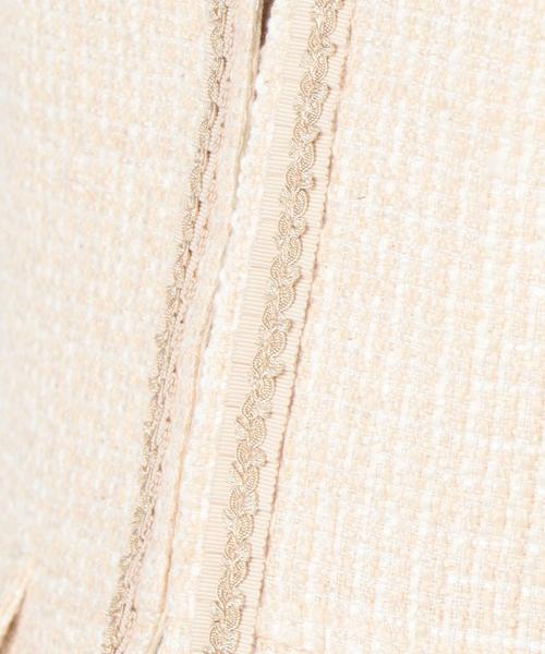 ANY SIS(エニィスィス)の「【セットアップ対応】スプリングミックスツイード ノーカラージャケット(ノーカラージャケット・レディース・ベージュ系1/ブラック系1・0)」の16枚目の写真