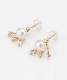 REMYU（レミュー）の「<ラストワン>【REMYU】K10 Bonny line ピアス（ピアス（両耳用））」