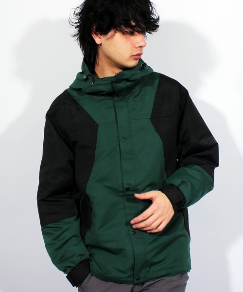 ８(eight)（エイト）の「マウンテンパーカー ナイロン ジャケット アウトドア（マウンテンパーカー・メンズ・レッド/ネイビー/イエロー/ベージュ/カモフラージュ/ブラック/カーキ/グリーン・LARGE/MEDIUM/X-LARGE）」の5枚目の写真