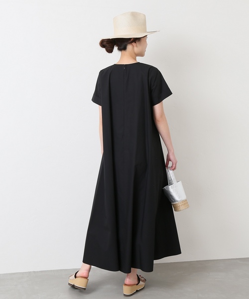 JOURNAL STANDARD（ジャーナルスタンダード）の「H/Sマキシフレアワンピース◆2（ワンピース・レディース・ブラック/キャメル・FREE）」の5枚目の写真