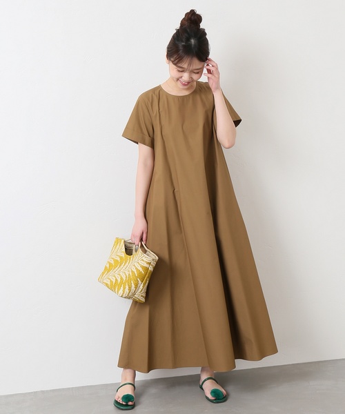 JOURNAL STANDARD（ジャーナルスタンダード）の「H/Sマキシフレアワンピース◆2（ワンピース・レディース・ブラック/キャメル・FREE）」の16枚目の写真