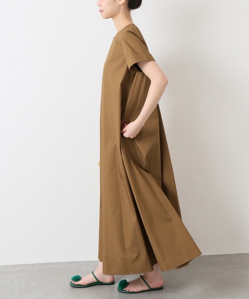 JOURNAL STANDARD（ジャーナルスタンダード）の「H/Sマキシフレアワンピース◆2（ワンピース・レディース・ブラック/キャメル・FREE）」の18枚目の写真