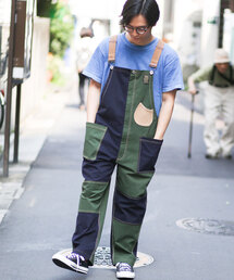 ストレッチピケオーバーオール
