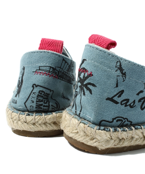 HYSTERIC GLAMOUR（ヒステリックグラマー）の「FABULOUS総柄 エスパドリーユ（サンダル・レディース・ホワイト系その他/イエロー系その他/レッド系その他/ブルー系その他・23.5cm/24.5cm）」の9枚目の写真