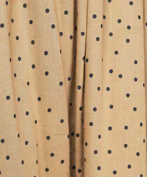 natural couture(ナチュラルクチュール)の「ドットロングスカート(スカート・レディース・ベージュ/ネイビー/ブラック・FREE)」の13枚目の写真