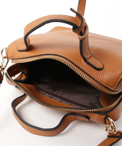 flower(フラワー)の「ラブドチョコバッグ(ショルダーバッグ・レディース・ベージュ/ブラウン・FREE)」の5枚目の写真