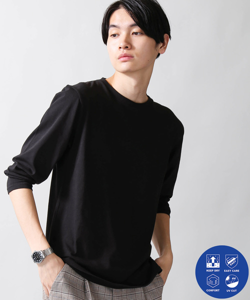 WEGO(ウィゴー)の「WEGO/USAコットンクルーネックカットソー(Tシャツ/カットソー・メンズ・ホワイト/ブラック/カーキ/ワイン・SMALL/MEDIUM/LARGE)」の3枚目の写真