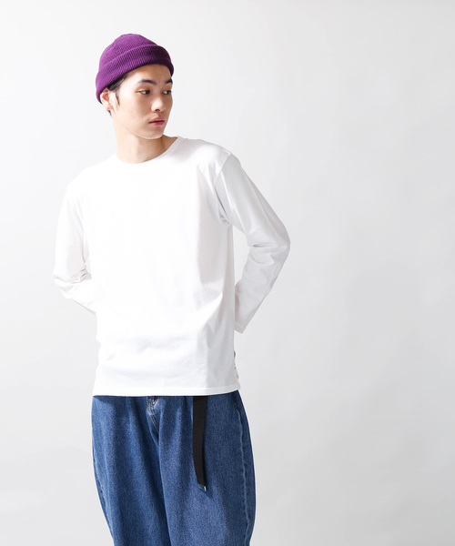 WEGO(ウィゴー)の「WEGO/USAコットンクルーネックカットソー(Tシャツ/カットソー・メンズ・ホワイト/ブラック/カーキ/ワイン・SMALL/MEDIUM/LARGE)」の11枚目の写真
