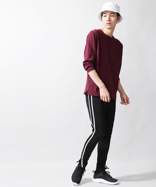 WEGO(ウィゴー)の「WEGO/USAコットンクルーネックカットソー(Tシャツ/カットソー・メンズ・ホワイト/ブラック/カーキ/ワイン・SMALL/MEDIUM/LARGE)」の19枚目の写真