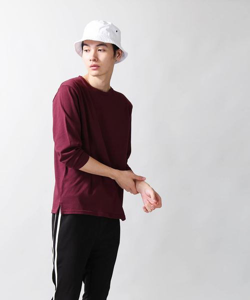 WEGO(ウィゴー)の「WEGO/USAコットンクルーネックカットソー(Tシャツ/カットソー・メンズ・ホワイト/ブラック/カーキ/ワイン・SMALL/MEDIUM/LARGE)」の17枚目の写真