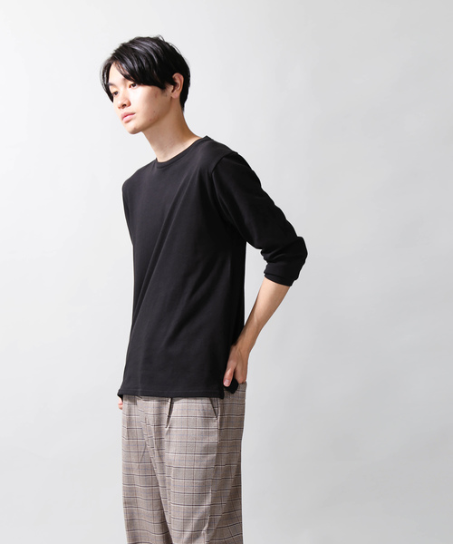 WEGO(ウィゴー)の「WEGO/USAコットンクルーネックカットソー(Tシャツ/カットソー・メンズ・ホワイト/ブラック/カーキ/ワイン・SMALL/MEDIUM/LARGE)」の15枚目の写真