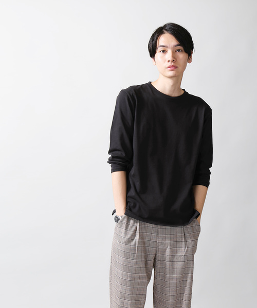 WEGO(ウィゴー)の「WEGO/USAコットンクルーネックカットソー(Tシャツ/カットソー・メンズ・ホワイト/ブラック/カーキ/ワイン・SMALL/MEDIUM/LARGE)」の18枚目の写真