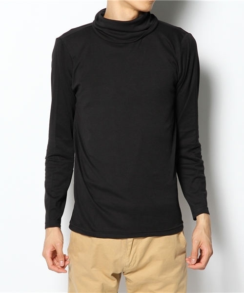 BEAMS(ビームス)の「◎BEAMS / SL スムース タートルネック(Tシャツ/カットソー・メンズ・ブラック/オレンジ/ブルー・SMALL/MEDIUM/LARGE)」の11枚目の写真