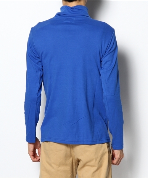 BEAMS(ビームス)の「◎BEAMS / SL スムース タートルネック(Tシャツ/カットソー・メンズ・ブラック/オレンジ/ブルー・SMALL/MEDIUM/LARGE)」の5枚目の写真
