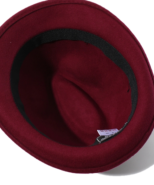 BEAMS(ビームス)の「□【WEB限定】 BEAMS / フェルトHAT 13FW(ハット・メンズ・グレー/ブラック/ベージュ/ワイン/オリーブ/ネイビー・ONE SIZE)」の11枚目の写真