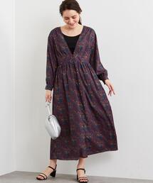 green label relaxing | FM ペイズリーマキシ ワンピース(ワンピース)