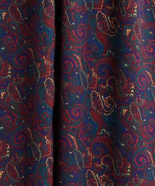 green label relaxing（グリーンレーベルリラクシング）の「FM ペイズリーマキシ ワンピース ◆（ワンピース・レディース・ピンク/ダークグリーン・FREE）」の11枚目の写真