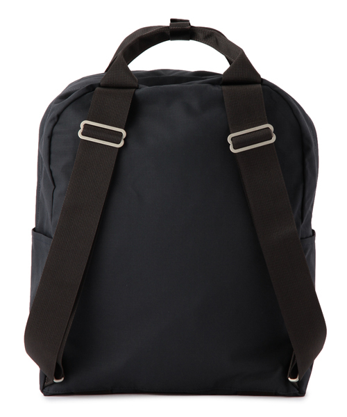 MARGARET HOWELL × PORTER / 2WAY Day Pack Black cotton 2-Way